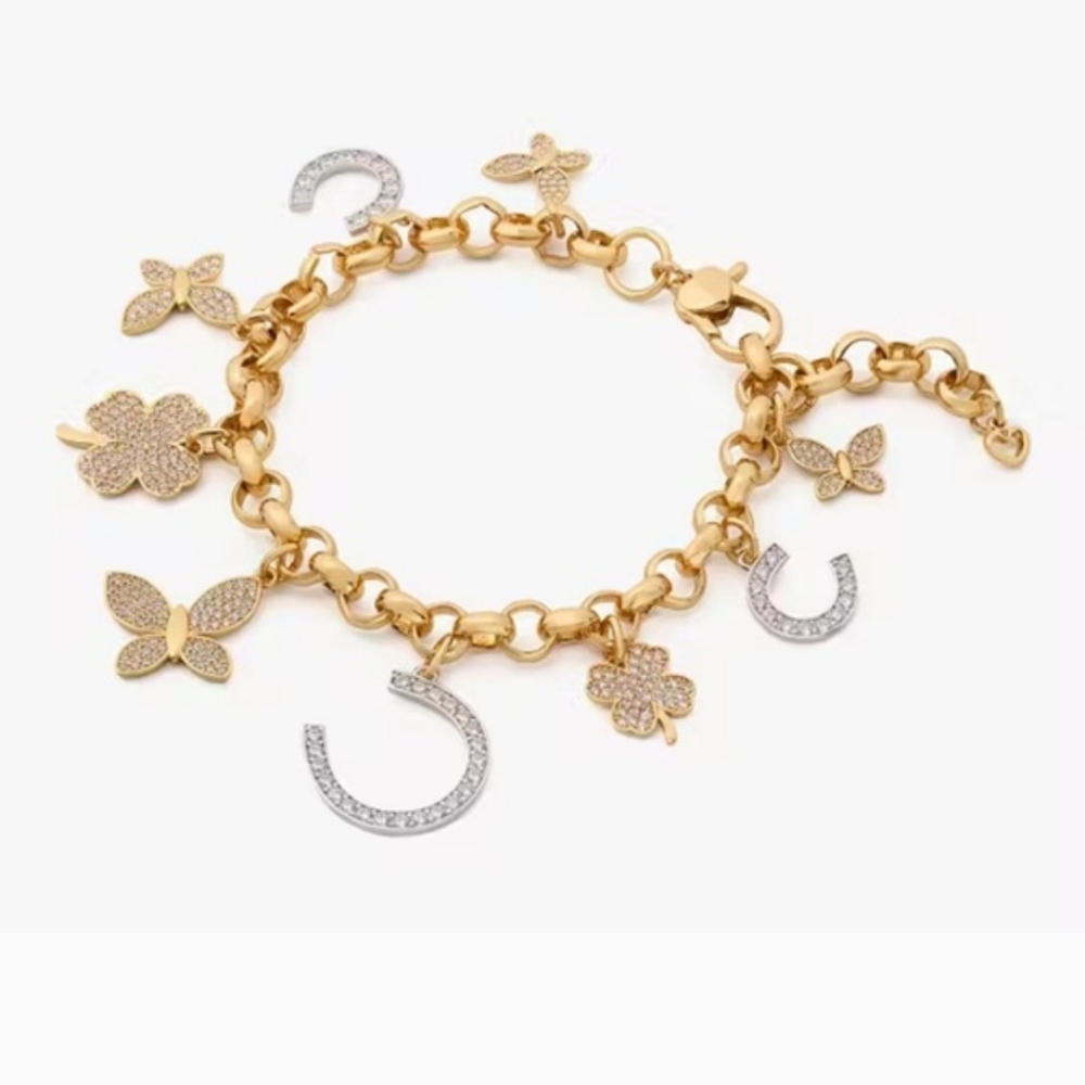 Kate Spade New York Lucky Charm Statement Bracelet